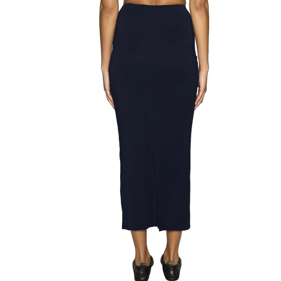 Bleusalt The Tube Skirt Navy Blue Jersey Stretch Fleece Lined Maxi Convertible 1 - Picture 3 of 15
